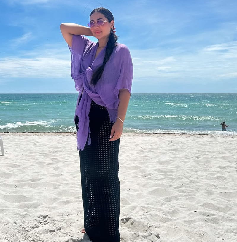 Boho Breeze Crochet Skirt