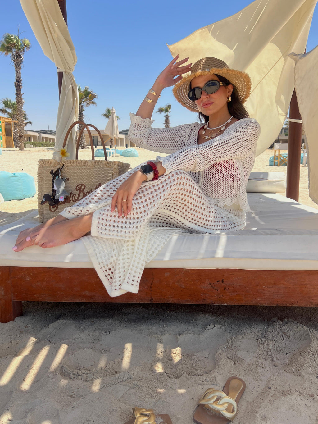 Boho Breeze Crochet Skirt